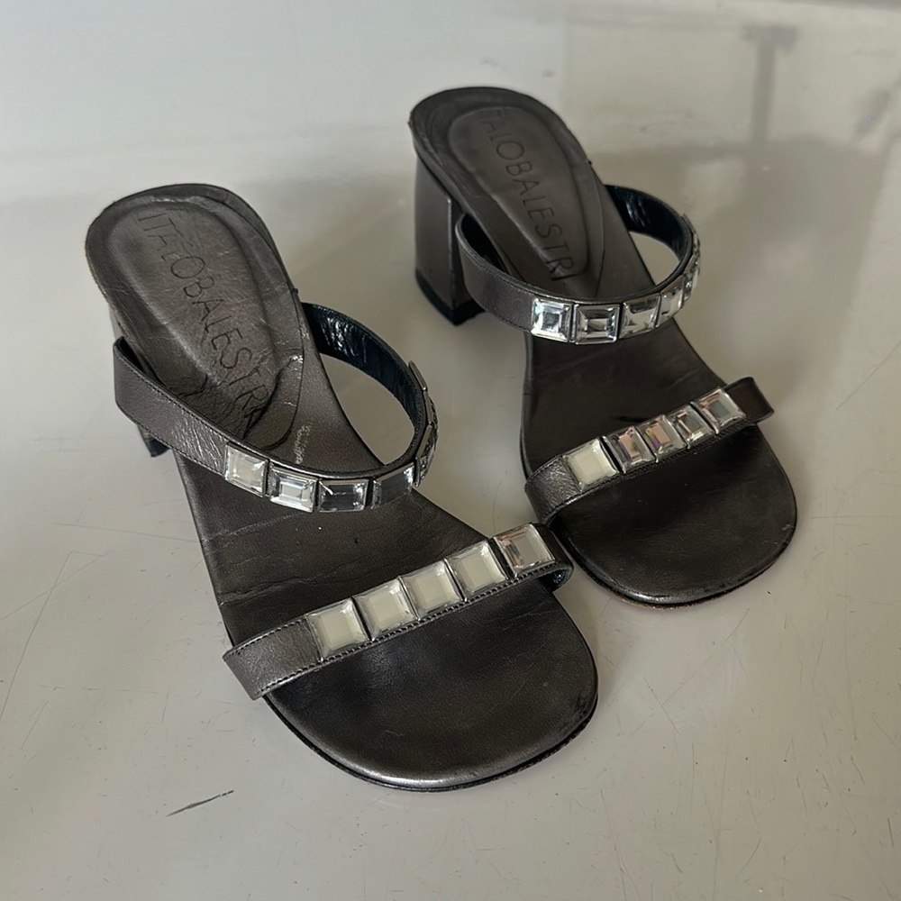 KITTEN HEEL- made in italy - VINTAGE Y2K
